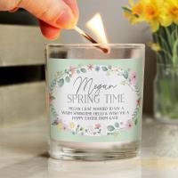 Personalised Springtime Jar Candle Extra Image 2 Preview
